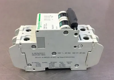 Schneider Electric 60137 Multi 9 Circuit Breaker C60 2A 4D