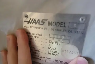 USED 1996 HAAS VF-2B