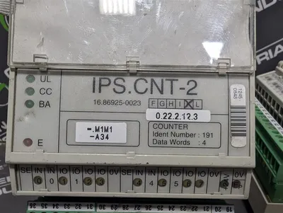 Lot of 4 Man Roland IPS.CNT-2 Counter Modules Used