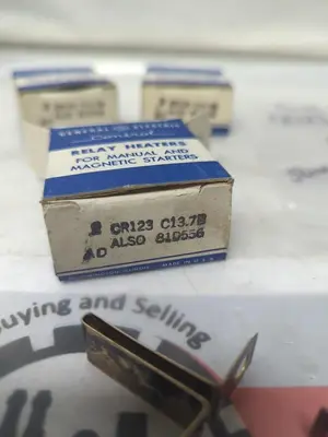 New | in-Stock GE CR123C13.7B Miscellaneous Equipment (Electrical & Power) | Surplus Asset Holdings #1196328