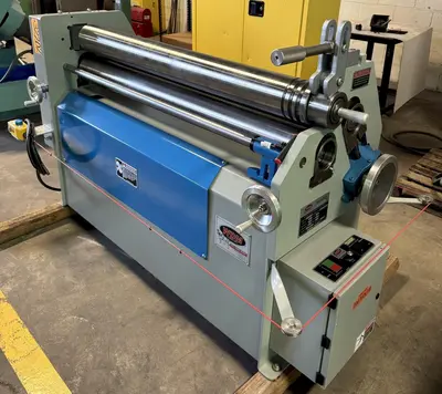 New | in-Stock WDM 310-5-48 Plate Bending Rolls including Pinch Ohio US | CW WOOD MACHINERY #1411826