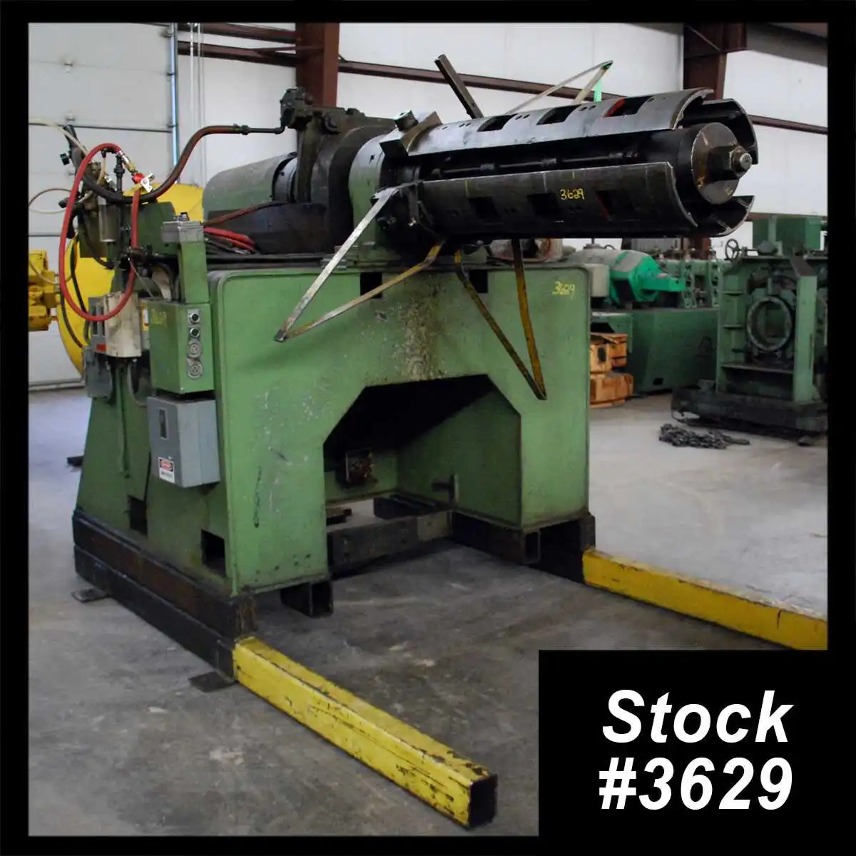 15,000 Lb. (est.) x 42″ MCKAY Driven Hydraulic Single Uncoiler