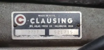 Used CLAUSING 2287 Heavy Duty & Sensitive Single Spindle Drills Kentucky US | Aucto #1314443