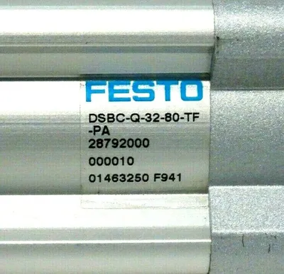 NEW FESTO DSBC-Q-32-80-TF-PA PNEUMATIC CYLINDER DSBCQ3280TFPA