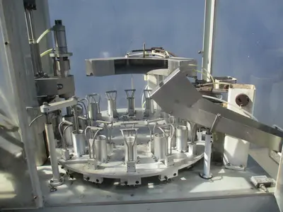Automatic Rotary Liquid filling machine, 16 station