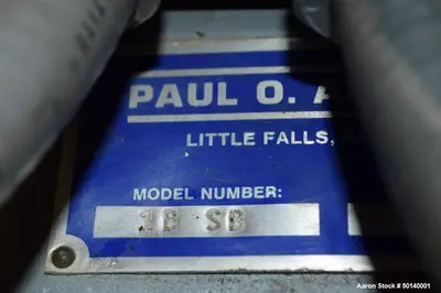 Used PAUL O ABBE 1BSB Double Arm Mixers Illinois US | Aaron Equipment #85309