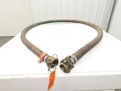 Boston Chemcat 1.5"ID x 12' Petroleum Chemical Transfer Hose Camlok End