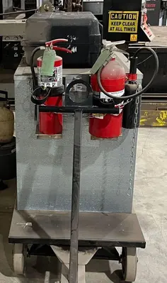 FIRST AID EMERGENCY MOBILE CART: STOCK #18106