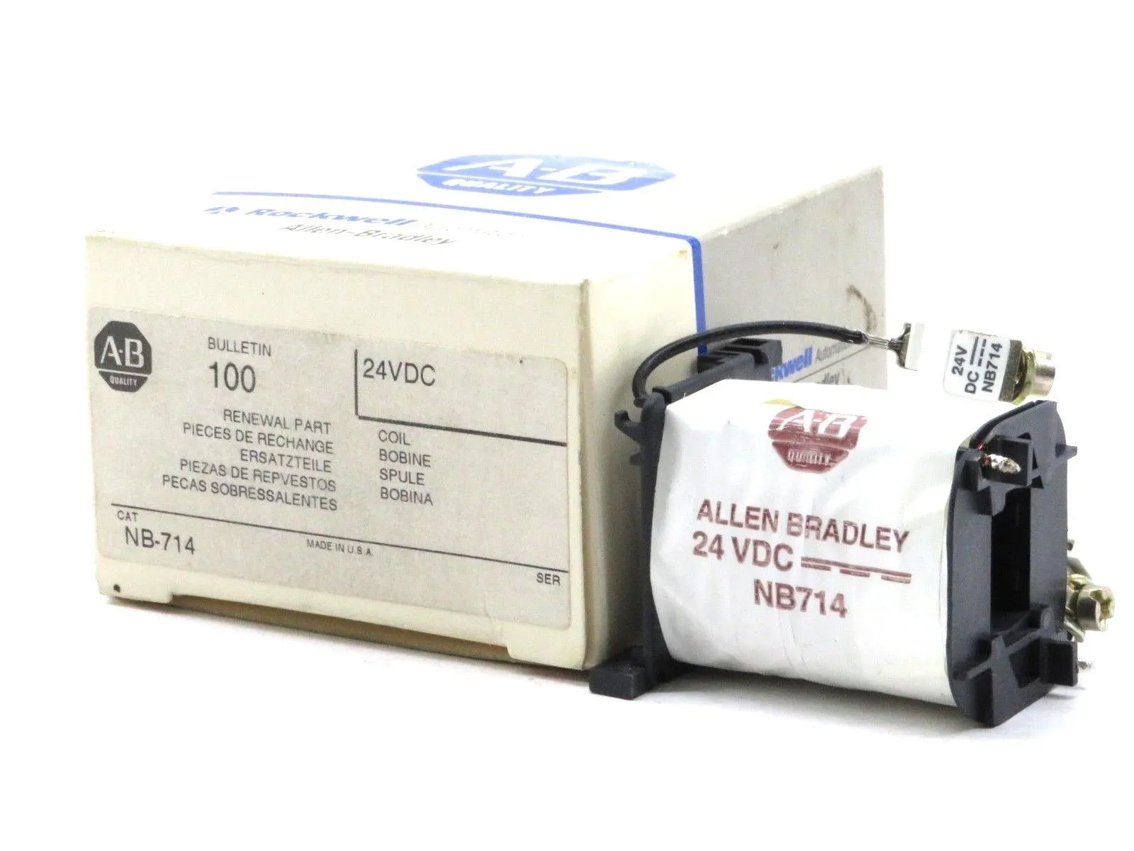 NEW ALLEN BRADLEY NB-714 OPERATING COIL NB714