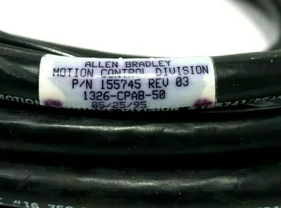NEW ALLEN BRADLEY 1326-CPAB-50 CABLE 155745 REV.03 1326CPAB50