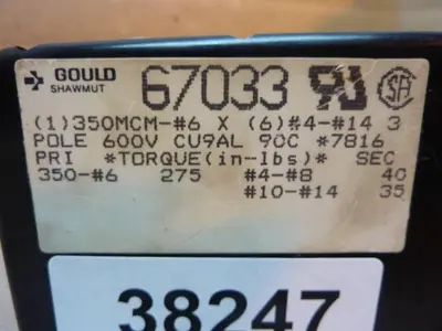 USED GOULD 67033