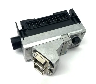 USED FESTO PROFINET RT INTERFACE MODULE 8110370 W/ CPX-GE-EV-S-7/8-5POL