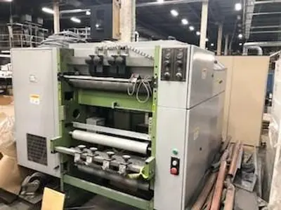 USED 2006 SANDEN 5 COLOR 22” INSERT UV PRESS