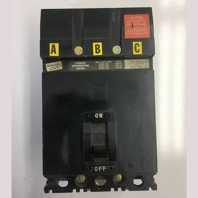 Square D 3 Pole I-Line 100 Amp Breaker