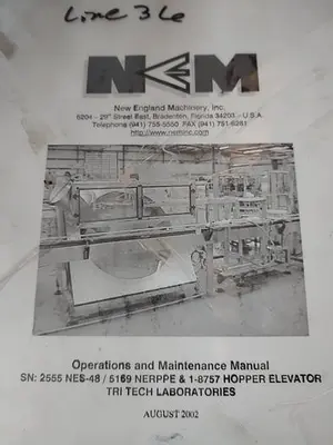 NEM New England Machinery  Pump sorter and inserter