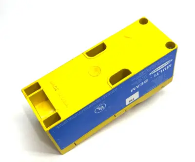 USED BANNER ENGINEERING MULTI-BEAM: 3/4-WIRE SCANNER BLOCK - FIBER OPTIC 16652