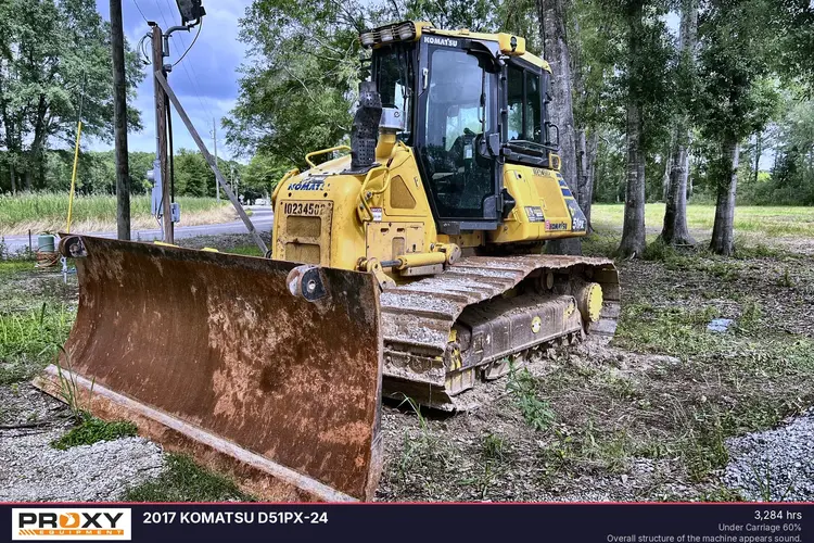 Used 2017 KOMATSU D51PX-24 Bulldozers Louisiana US | Proxy Equipment #1377953