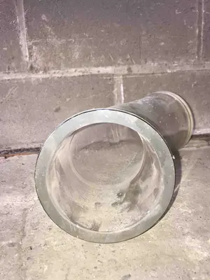 105mm Dia QVF 45 Degree Bends; PB 45/100