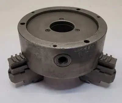 USED BISON 6 INCH - 3 JAW CHUCK