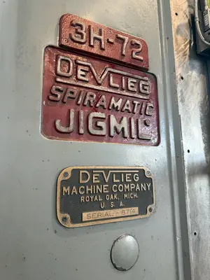USED DEVLIEG 3H-72