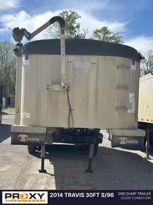 Used 2014 TRAVIS 30FT S/96 Dump Trailers Louisiana US | Proxy Equipment #1383074