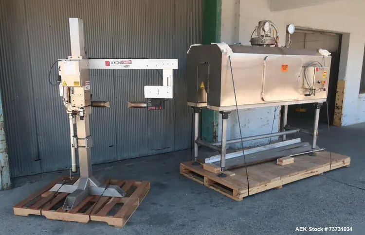 Used AXON EZ-80 SS Shrink Tunnels Illinois US | Aaron Equipment #1515461
