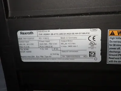 USED REXROTH KSM01.2B071C24NS1HG0SENND7NNFW