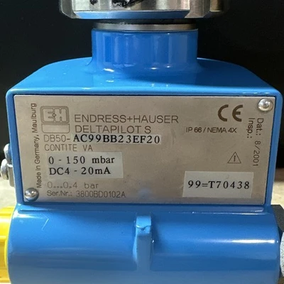 NEW Endress Hausser DB50-AC99BB23EF20