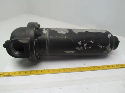 Oil Water Separator 2-3/8 NPT 24" Length W/Drain Aluminum