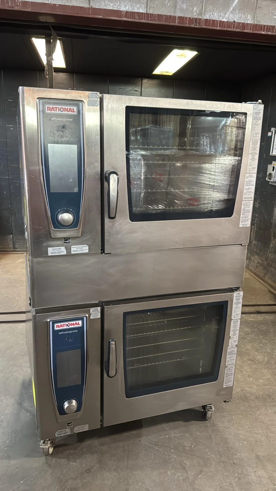 REFURBISHED Rational Gas Combi Oven MODEL SCC WE 62G Gas Combi Oven double