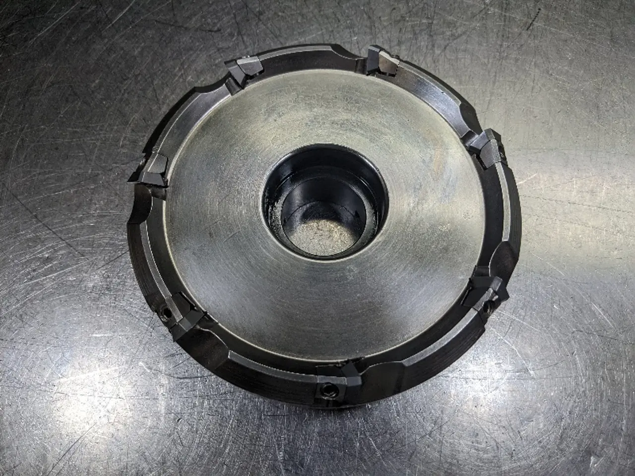 Valenite 6" Indexable Facemill 1.5" Arbor VHSM-06R-07-F150A3 (LOC2663C)