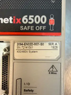 Allen Bradley 2094-EN02D-M01-S0 Safe Off Cont Module Kinetix 6500 (12.3.7)