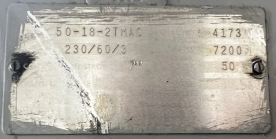 USED WABASH WABASH 50-18-2TMAC PRESS