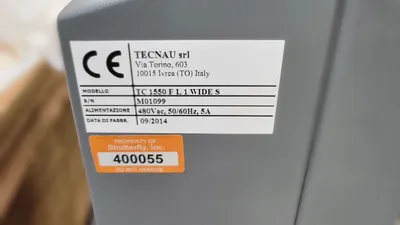 USED 2014 TECNAU_LASERMAXROLL Tecnau- LasermaxRoll 7 LOT product line