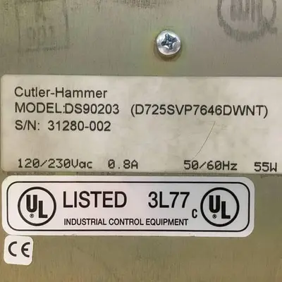 USED CUTLER HAMMER D725SVP7646DWNT