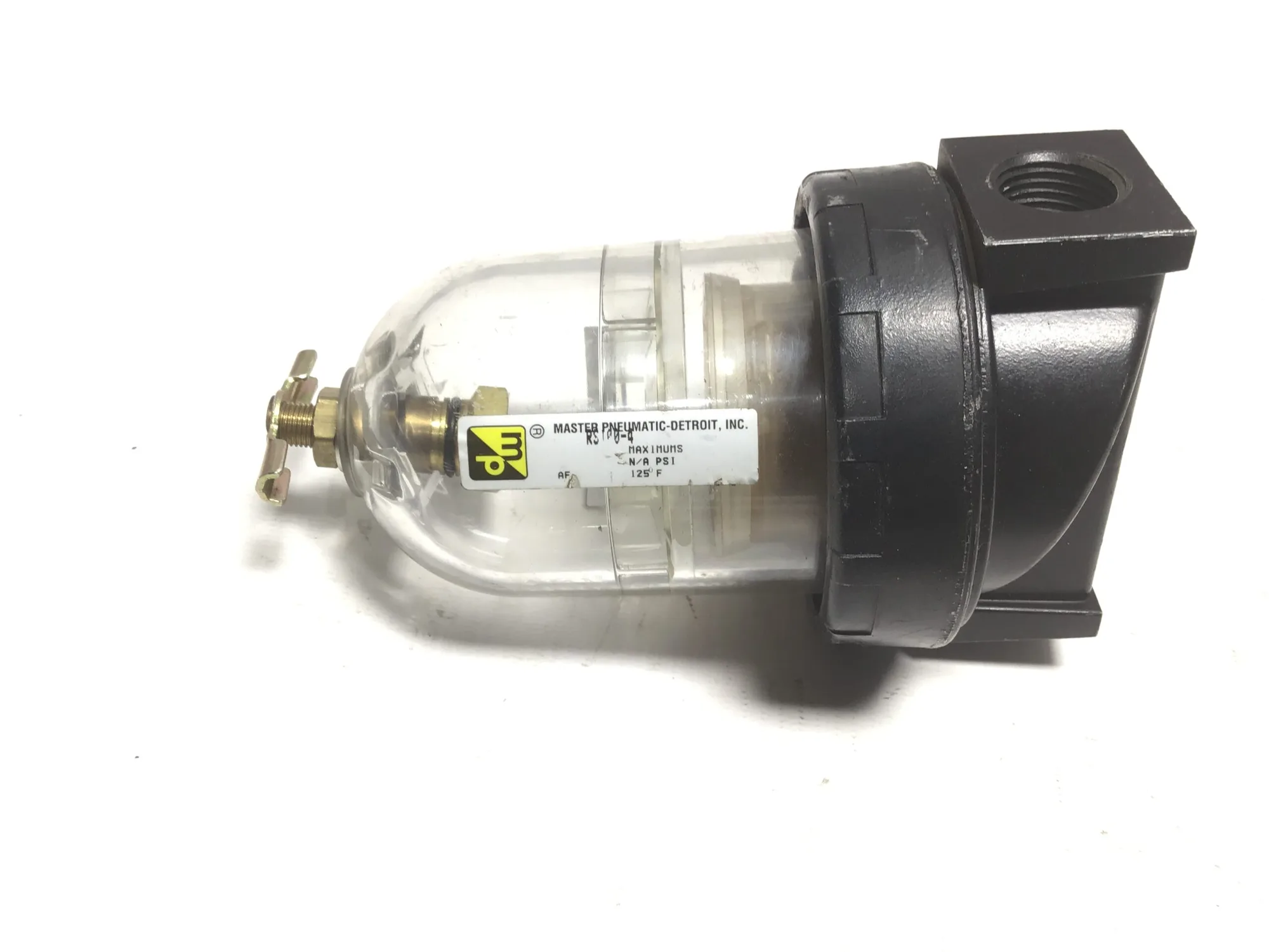 MP Master Pneumatic Detroit Inc RS 100-4 Silencer Reclassifier 125°F