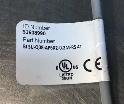 Turck Bi5U-Q08-AP6X2 Sensor, 20-30VDC 200 mA 5E-33/1
