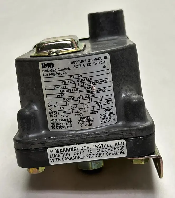 New | in-Stock BARKSDALE D1T-A3 Miscellaneous Equipment (Electrical & Power) Ohio US | Surplus Asset Holdings #1237156
