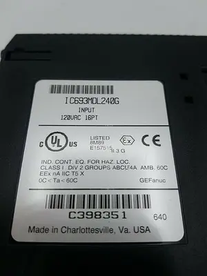 USED GE FANUC IC693MDL240G