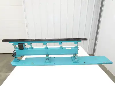 Parts Feeder Linear Conveyor Vibration Magnetic 36" Base 48" Frame 120 Coil