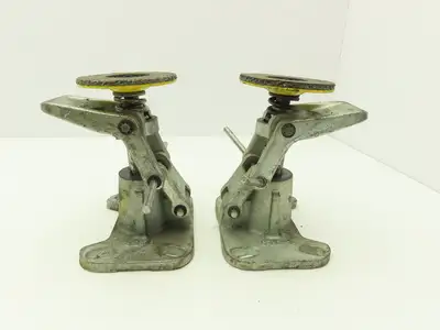 Bona 3256 Floor Lock Cast Iron 6" Relaxed 7-1/2" Extended/Locked Lot of 2