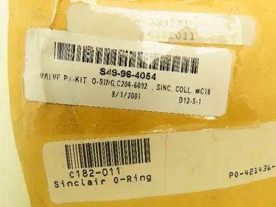 New | in-Stock SINCLAIR _UNKNOWN_ Parts (Hydraulics and Pneumatics) | Arrow Industrial #561250