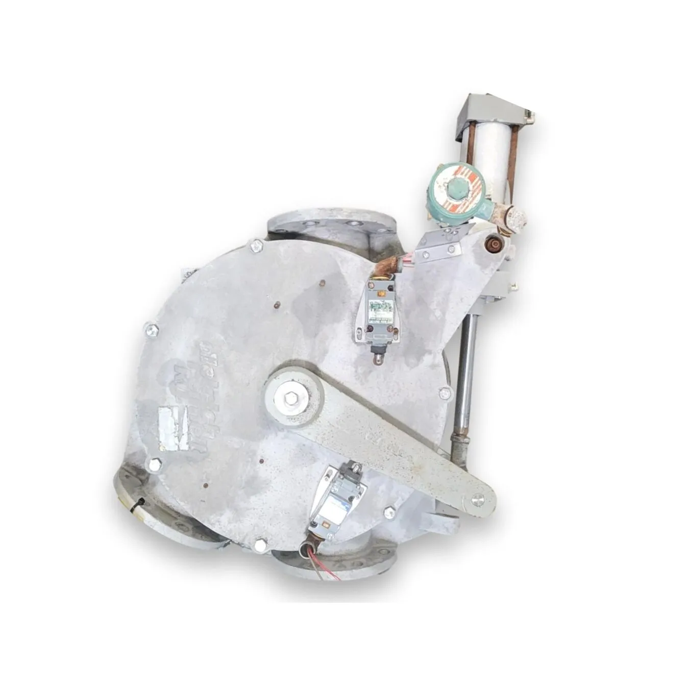 Used Reimelt GmbH 4" Single-channel Stainless Steel Tunnel Diverter Valve