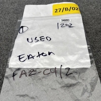 Used Eaton FAZ-C4/2 Circuit Breakers California US | Davliegogo LLC #1707087