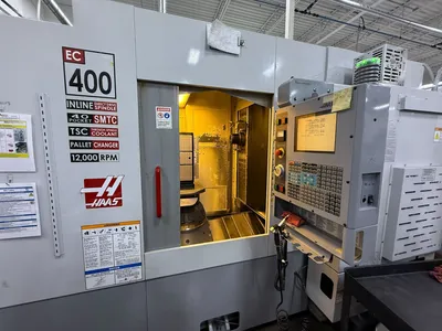 2004 HAAS EC-400 MACHINING CENTERS, HORIZONTAL, CNC | Strand Industrial Machinery Co. (2)