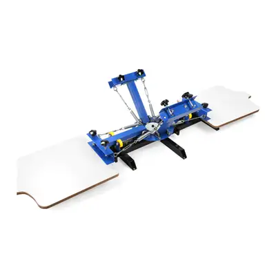 Used _UNKNOWN_ 4 Color 2 Station Silk Screen Printing Press Screen Printing Full Kit Equipment (SPK-RD-KIT-017) Screen Printers Oklahoma US | Wide Image Solutions #1524791