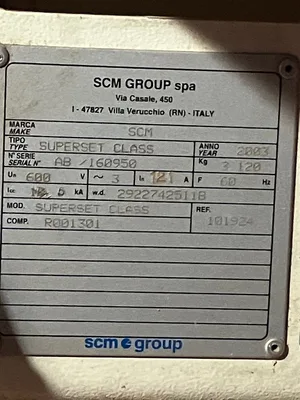 SCM Superset Class 6 Head Moulder