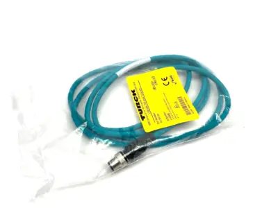 New | in-Stock Turck Eurofast Single Ended Ethernet Cordset M12 8-Pin Bus Bars & Plugs Michigan US | Maverick Industrial Sales #1467961