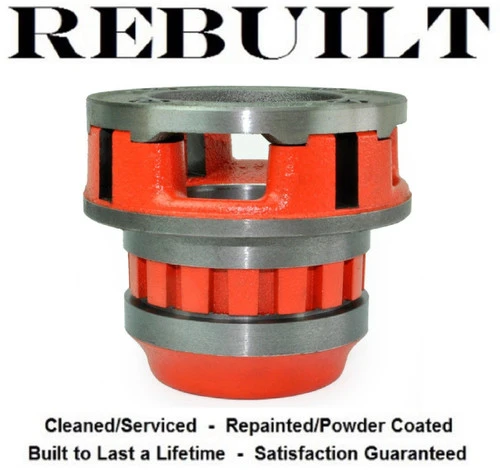 Ridgid 37545 12-R Pipe Threader Die Head, 1-1/2 inch NPT, for Stainless Steel RH [Refurbished]