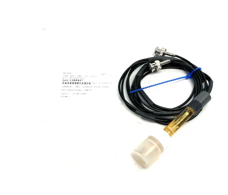 Used MARTEK INSTRUMENTS PH SENSOR, DOUBLE PLUG TYPE, FOR MARK 18, 20, 24 Sensors | Maverick Industrial Sales #1101170